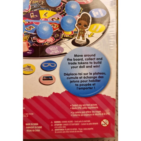 LOL Surprise! Game and 48-Piece Glitter Puzzle, for Kids Ages 5+ Ships Same Day - Picture 6 of 7